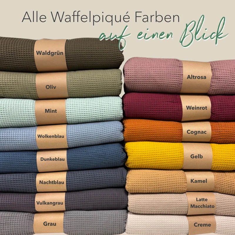 Kuscheldecke "Vollkommen" Wolkenblau · Sandweiß