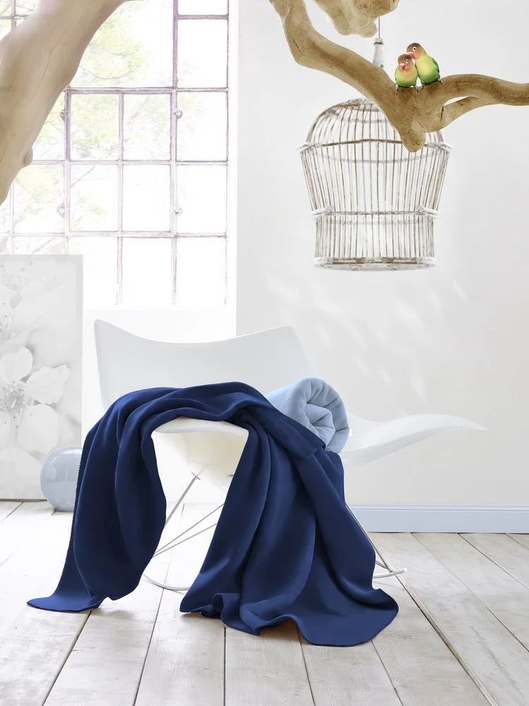 Biederlack Kuscheldecke Uni Simply Good