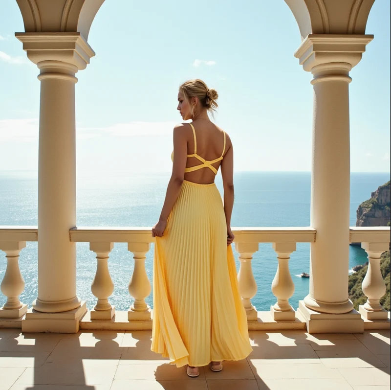HimmelGlow - Strahlendes Kleid für sonnige Augenblicke