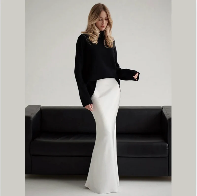 StreetGlam - Langer eleganter Rock