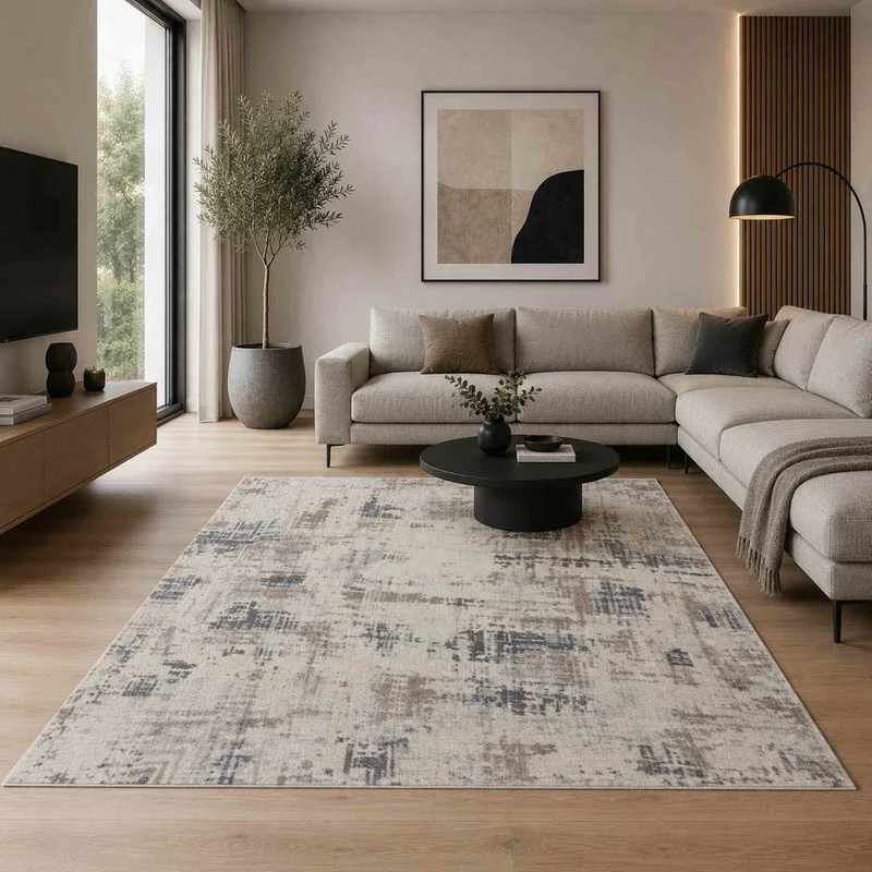 Teppich ROSSANO – Skandinavisches Design, Naturtöne