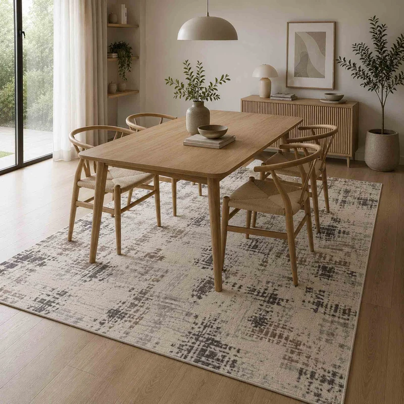 Teppich ROSSANO – Skandinavisches Design, Naturtöne