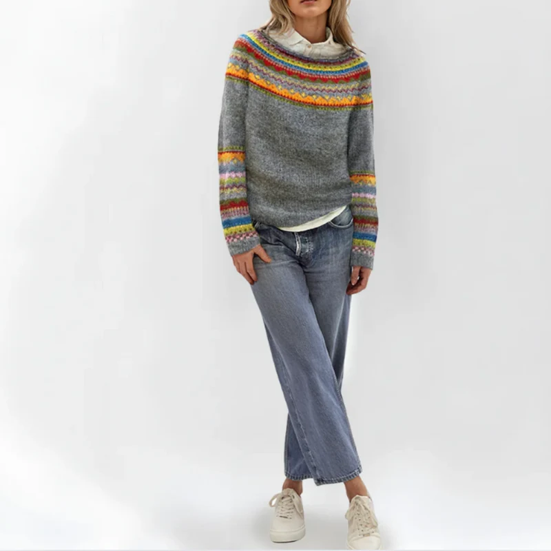 FrostyGlow - Gemütlicher Strickpullover