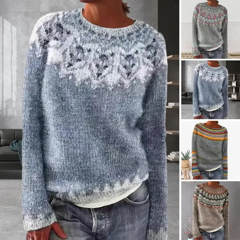 FrostyGlow - Gemütlicher Strickpullover