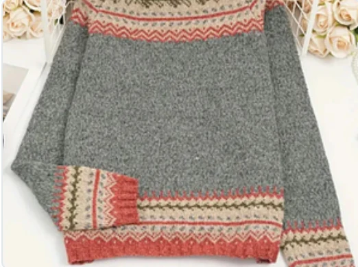 FrostyGlow - Gemütlicher Strickpullover