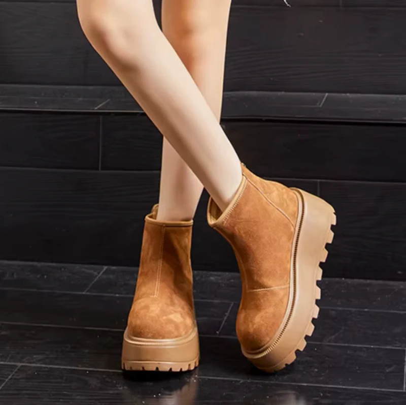 SnowGlide - Winter-Boots mit Stil und Komfort