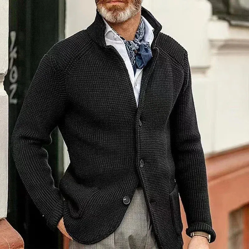 GentWeave - Elegante Herren Strickjacke