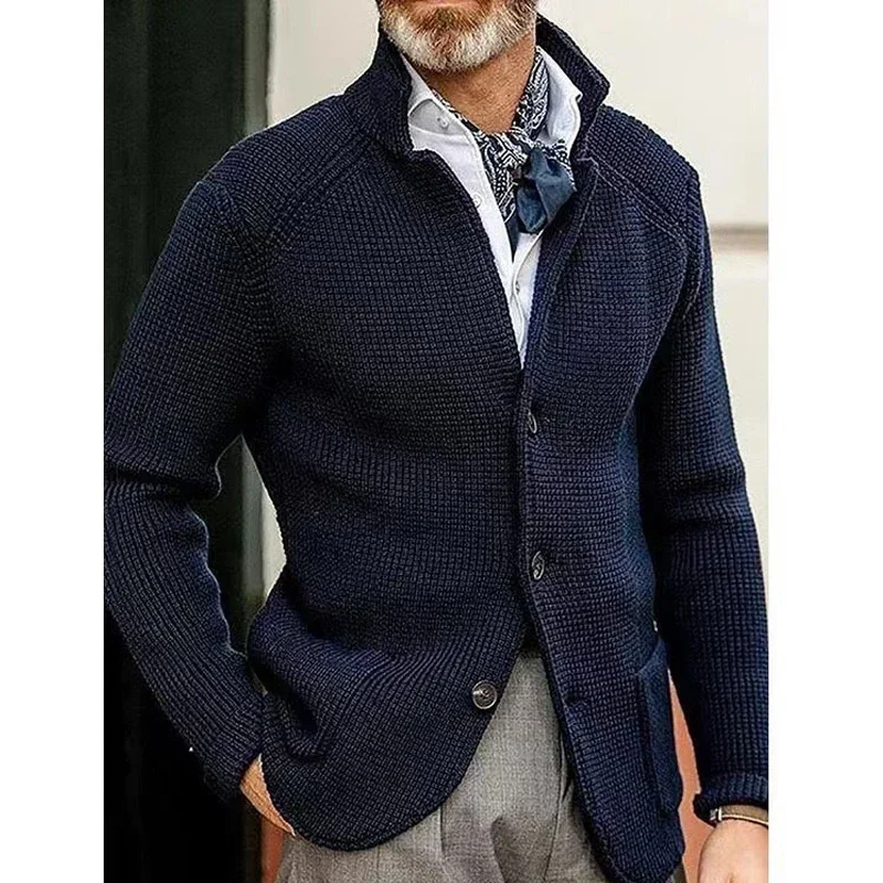 GentWeave - Elegante Herren Strickjacke