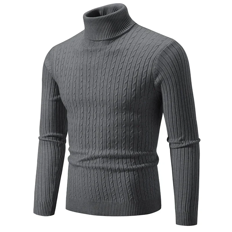 StrickStil - Eleganter Herren-Rollkragenpullover