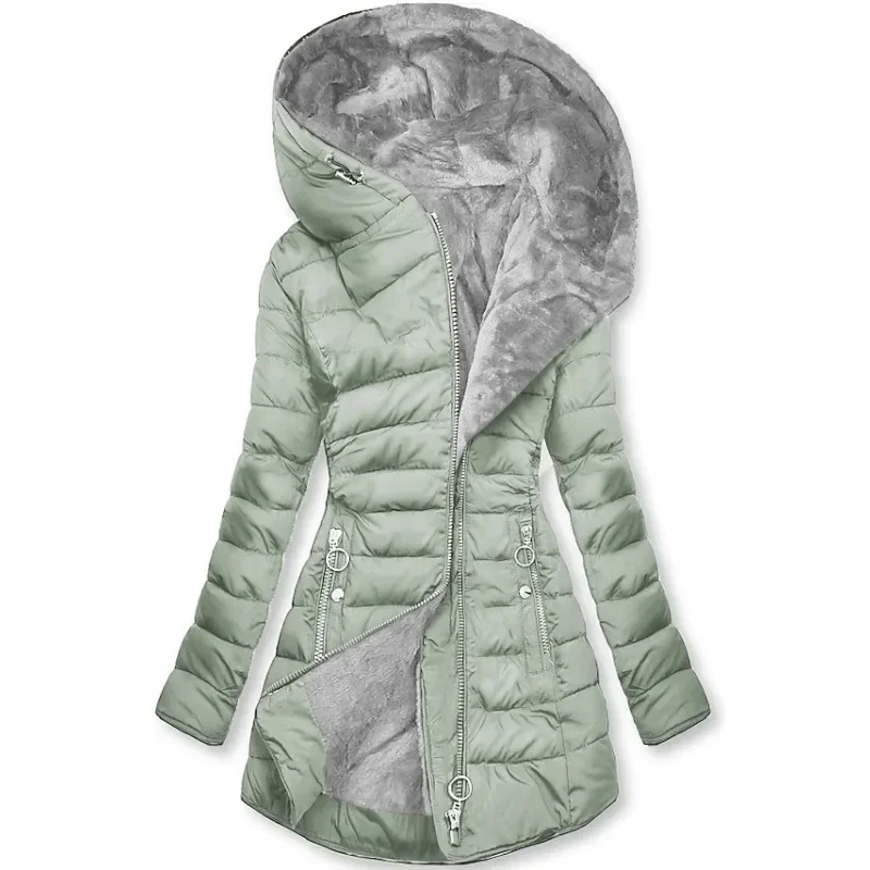 KuschelLook - Gefütterte Damenjacke – für kalte Wintertage
