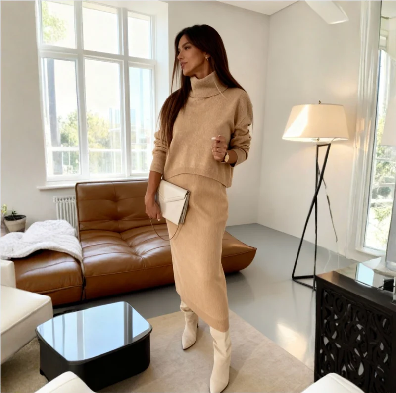LayerLuxus - elegante Winter-Set