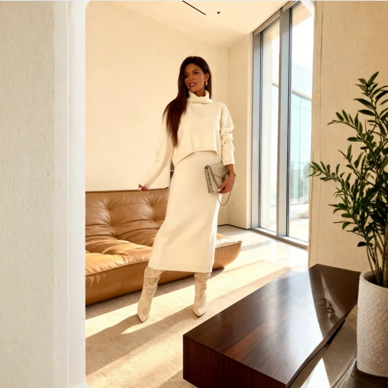 LayerLuxus - elegante Winter-Set