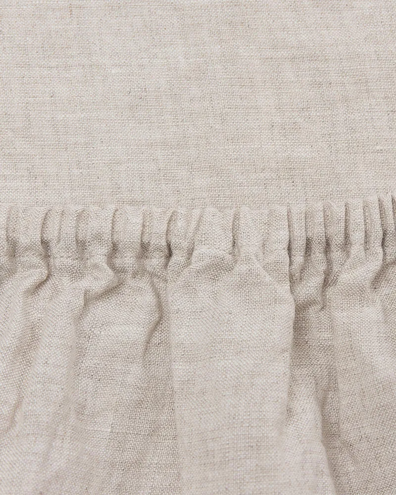 Leinen-Spannbettlaken Mafalda Nova [Natur]