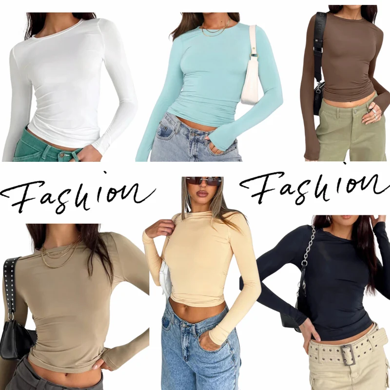 StreetChic | Stylisches Damen Langarm-T-Shirt – für den Herbst