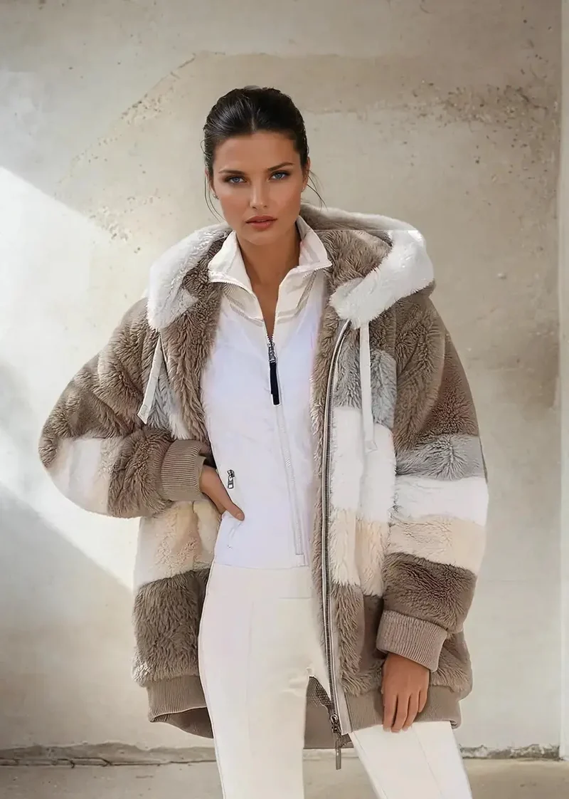 WarmlyBerlin | Gemütliche Oversized-Jacke für Damen – Herbst/Winter