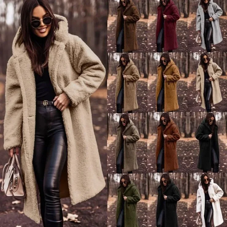 FlauschFlair | Stylische Herbst/Winter Damenjacke 2024