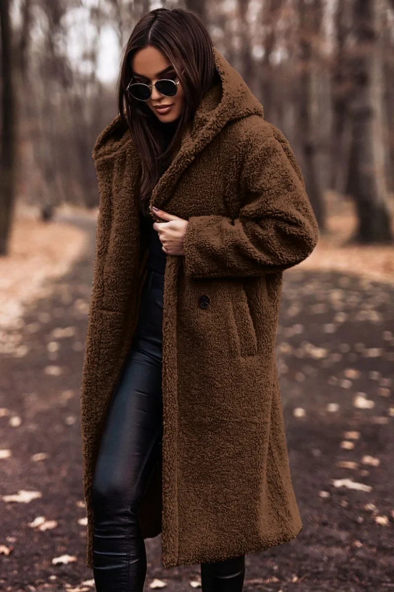 FlauschFlair | Stylische Herbst/Winter Damenjacke 2024