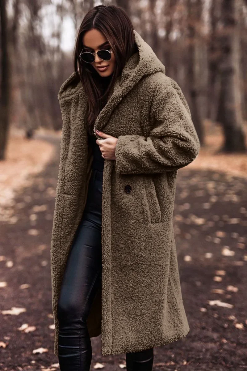 FlauschFlair | Stylische Herbst/Winter Damenjacke 2024