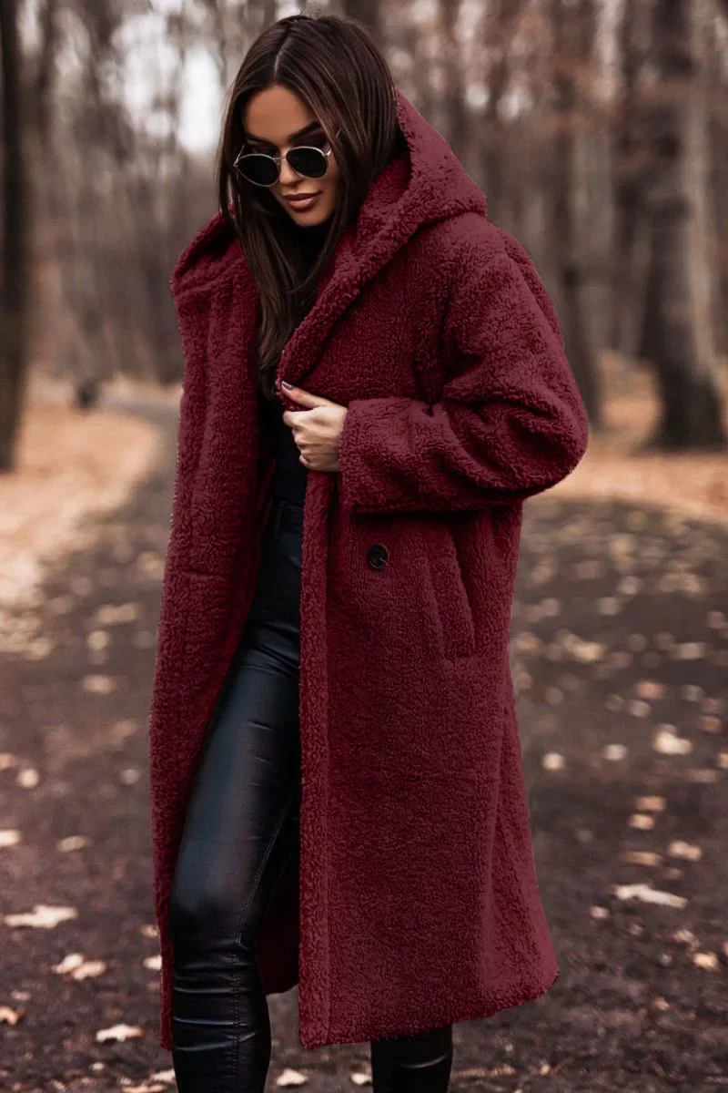 FlauschFlair | Stylische Herbst/Winter Damenjacke 2024