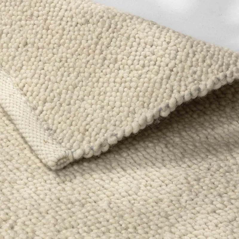 SCHÖNER WOHNEN Teppich JUNIKA – hochwertiger Wollmix
