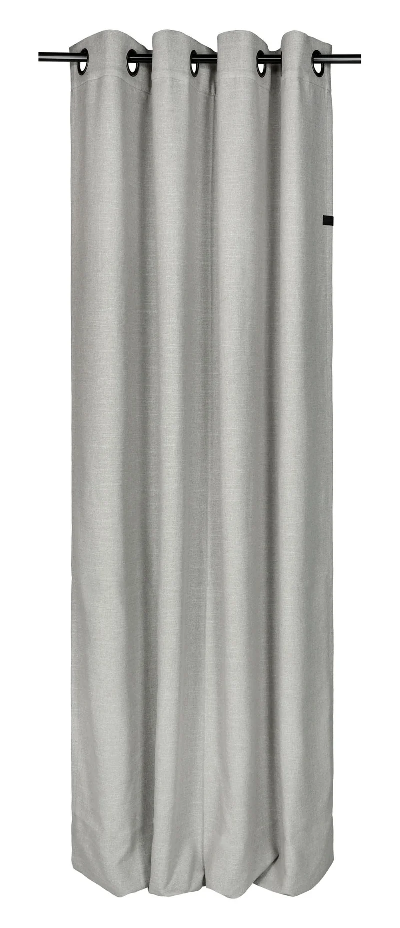 Schöner Wohnen Blickdichter Vorhang in Leinenoptik mit Ösen 140x250cm