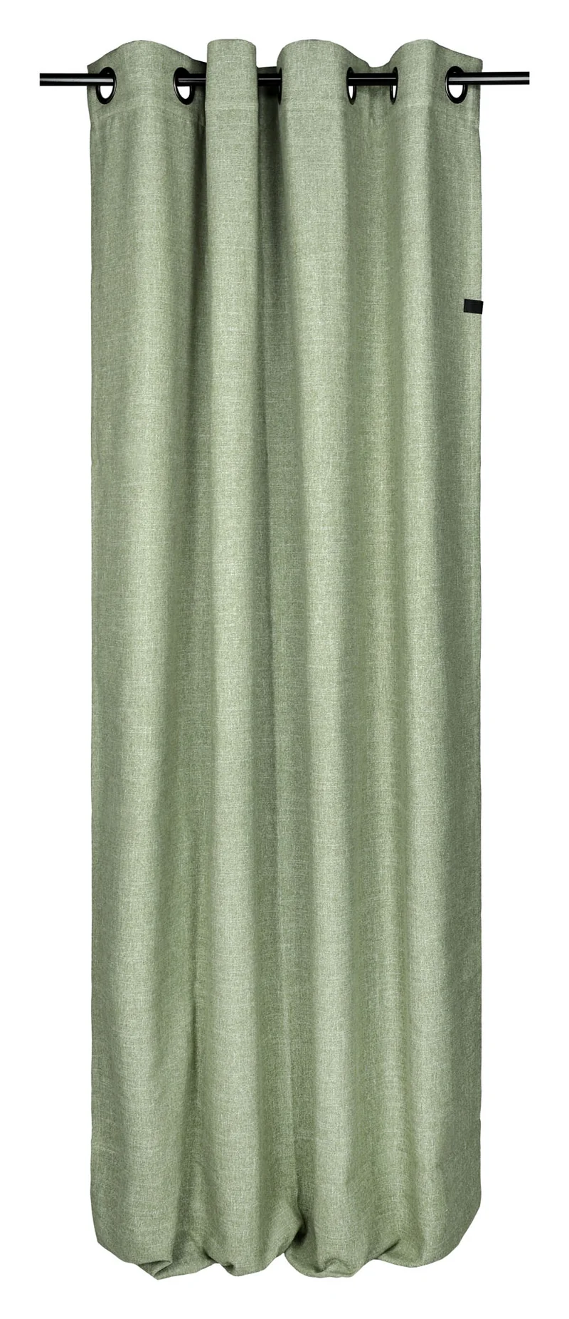 Schöner Wohnen Blickdichter Vorhang in Leinenoptik mit Ösen 140x250cm