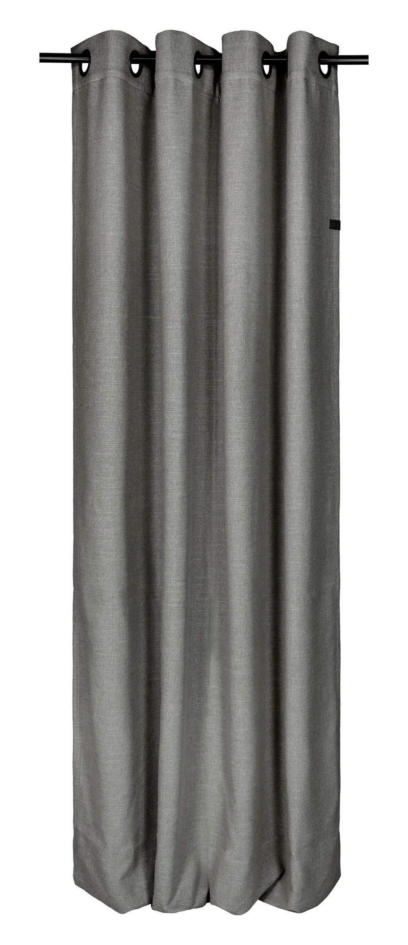 Schöner Wohnen Blickdichter Vorhang in Leinenoptik mit Ösen 140x250cm