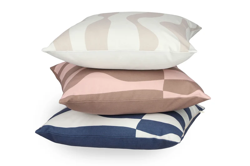 Tom Tailor Zierkissenhülle gewebt – Fröhliche Sommermotive, Streifen & maritime Prints, dekorative Stickereien, pflegeleichter Materialmix