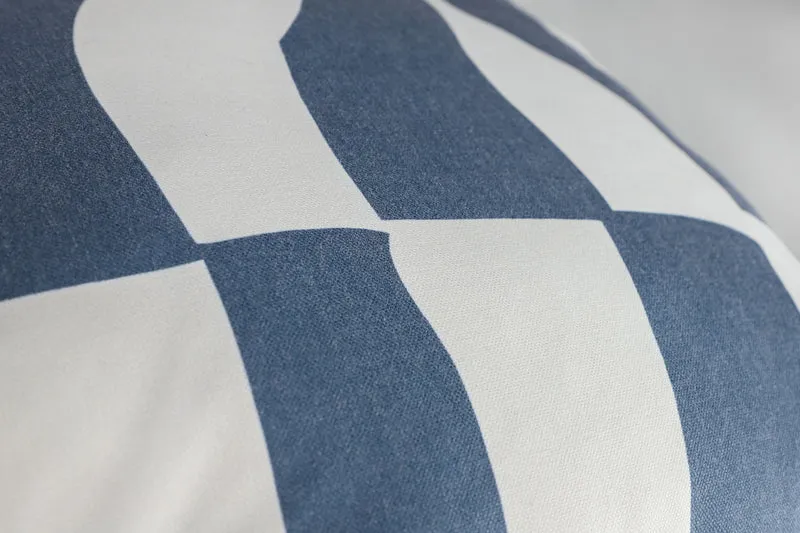 Tom Tailor Zierkissenhülle gewebt – Fröhliche Sommermotive, Streifen & maritime Prints, dekorative Stickereien, pflegeleichter Materialmix
