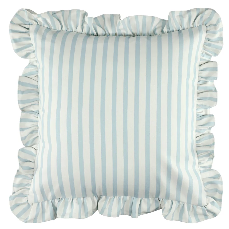 Tom Tailor Zierkissenhülle gewebt – Fröhliche Sommermotive, Streifen & maritime Prints, dekorative Stickereien, pflegeleichter Materialmix
