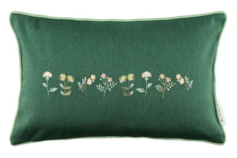Tom Tailor Zierkissenhülle gewebt – Fröhliche Sommermotive, Streifen & maritime Prints, dekorative Stickereien, pflegeleichter Materialmix