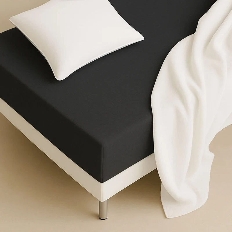 SCHÖNER WOHNEN Spannbettlaken, Spannbetttuch, 100x200cm, 150x200cm, 200x200cm, Jersey-Elasthan