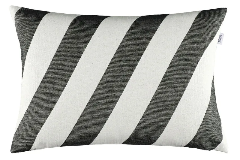 Schöner Wohnen Zierkissenhüllen – Hochwertige Wohnkissen mit Streifen, Stickerei & floralem Design – Naturmaterialien