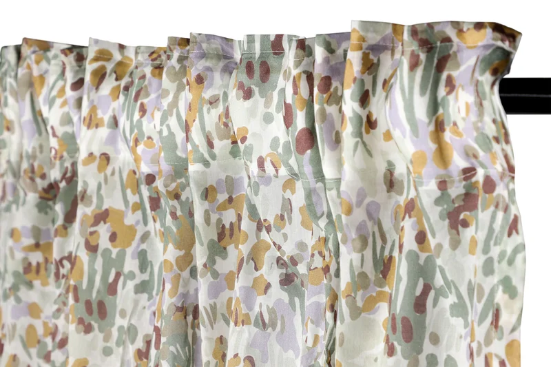 Schöner Wohnen Transparenter Fertigschal mit verdecktem Schlaufenband – 130x250 cm & 135x250 cm
