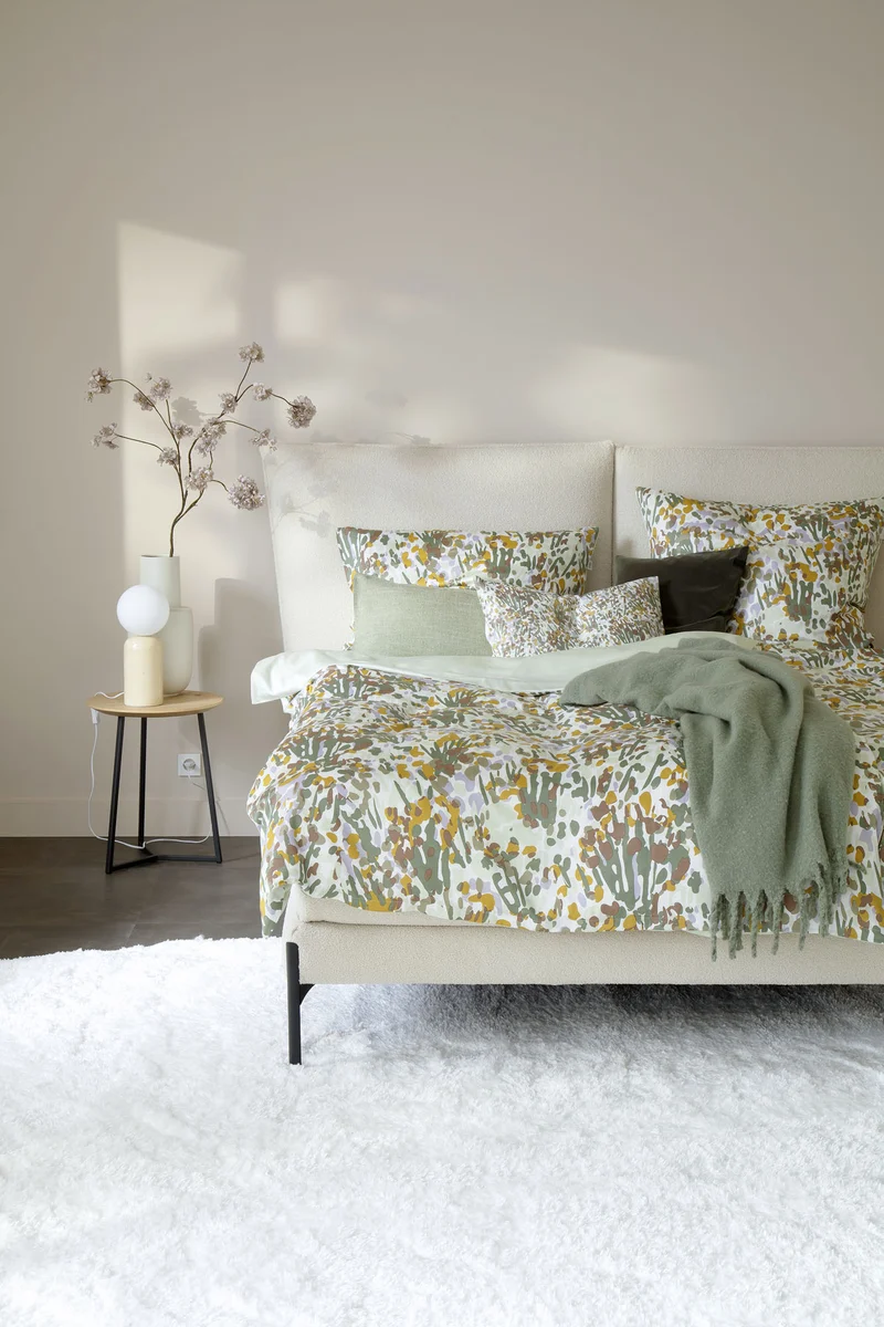 Schöner Wohnen Satin Bettwäsche aus 100% nachhaltiger Baumwolle – mit floralen & grafischen Designs