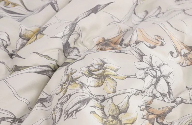 Schöner Wohnen Satin Bettwäsche aus 100% nachhaltiger Baumwolle – mit floralen & grafischen Designs