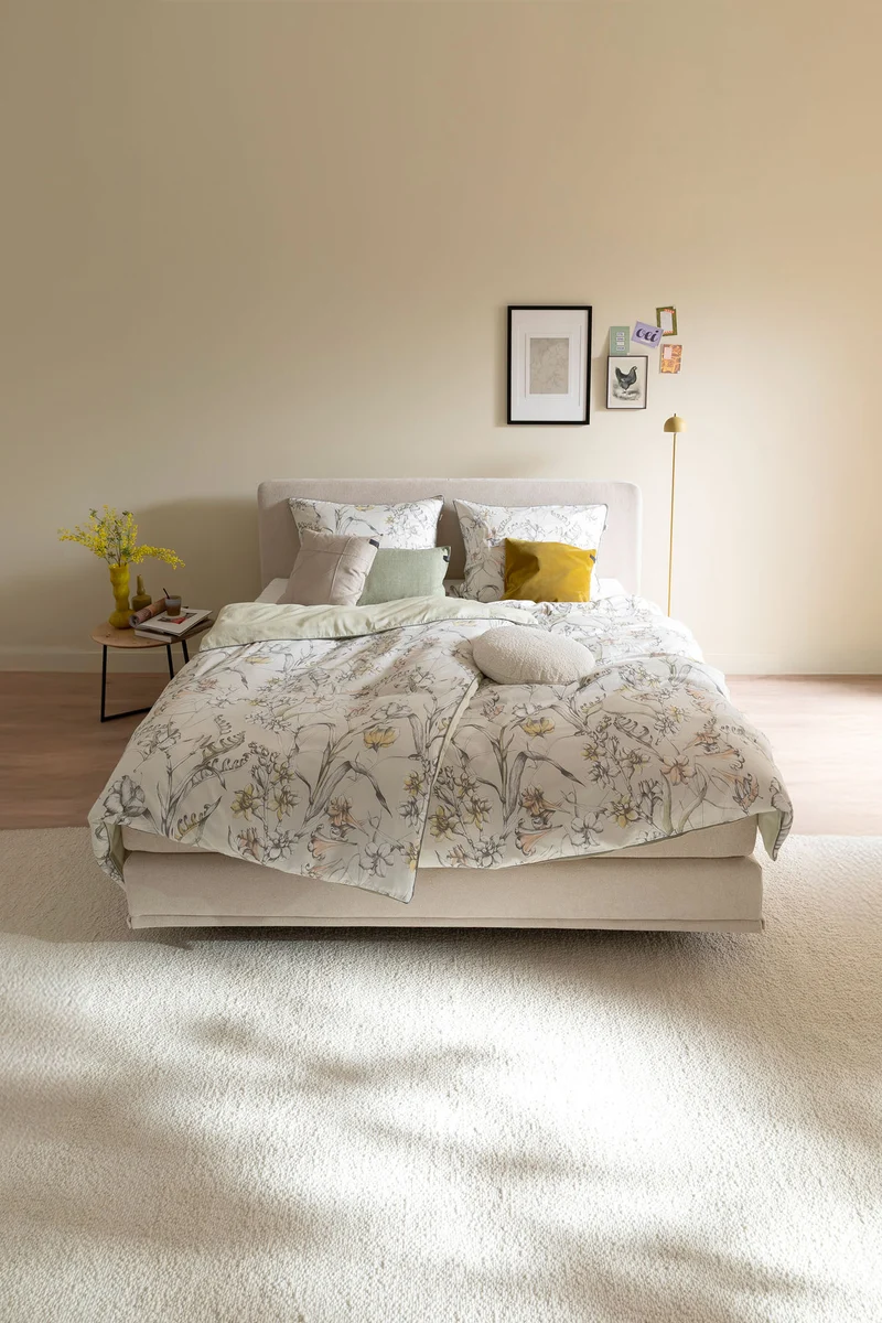 Schöner Wohnen Satin Bettwäsche aus 100% nachhaltiger Baumwolle – mit floralen & grafischen Designs