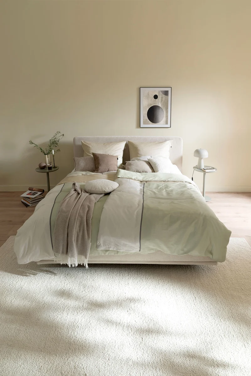 Schöner Wohnen Satin Bettwäsche aus 100% nachhaltiger Baumwolle – mit floralen & grafischen Designs