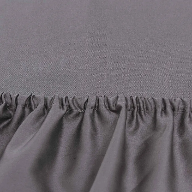 Satin-Spannbettlaken Vivy [Grau]