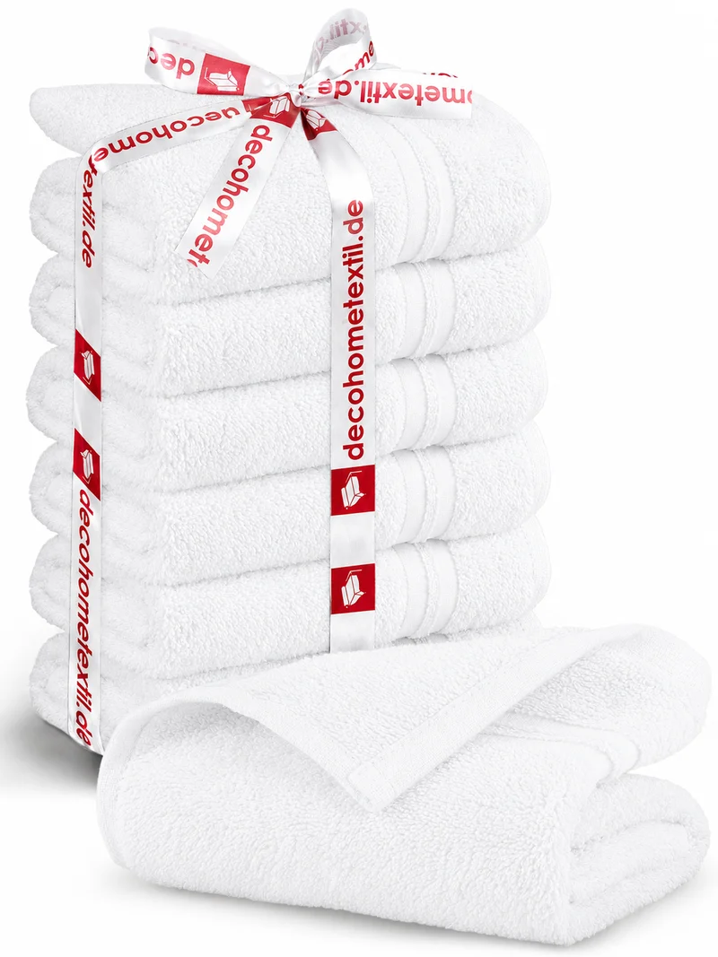 DecoHomeTextil Handtuch-Set aus 100% Baumwolle, kuschelweich