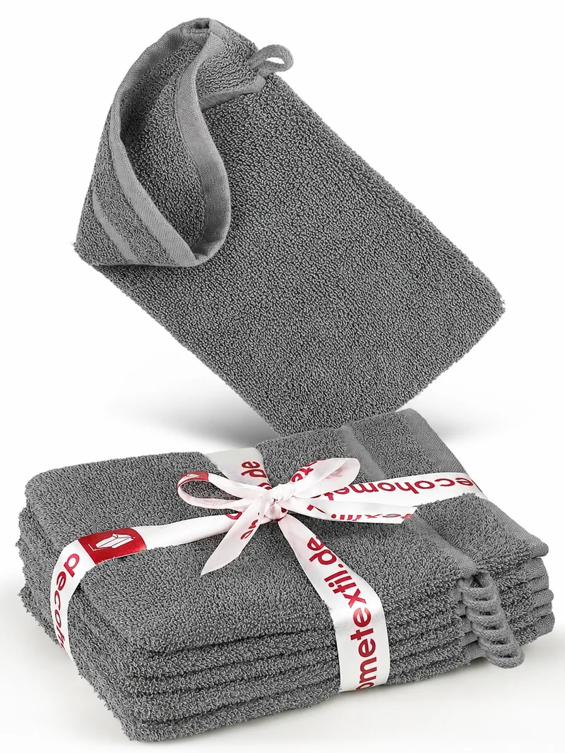 DecoHomeTextil Handtuch-Set aus 100% Baumwolle, kuschelweich