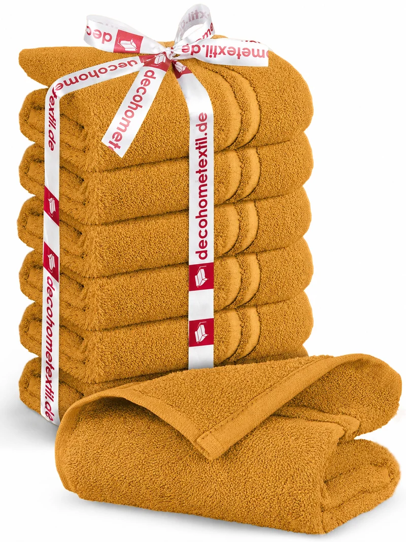 DecoHomeTextil Handtuch-Set aus 100% Baumwolle, kuschelweich