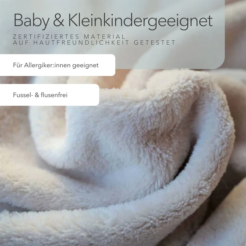 Babydecke mit Namen - 70 x 100 cm • Mint