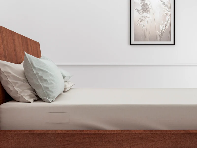 Zo! Home Lino Baumwolle Spannbettlaken - 90x200 - 180x200 cm