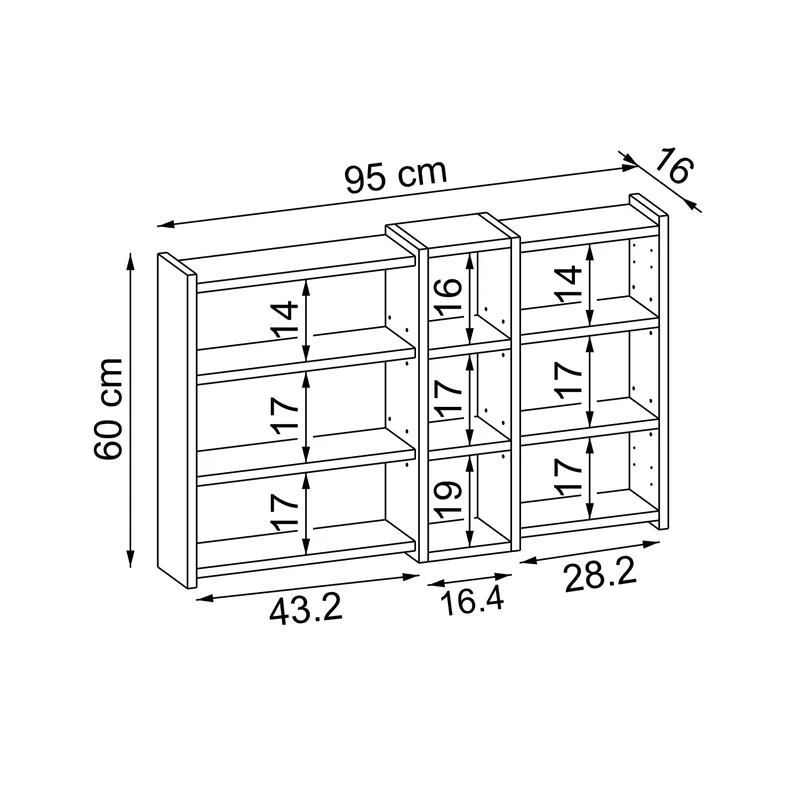 Roomart Badmöbel Set LOTUS 95 cm – 4-teiliges Badezimmermöbel mit Keramik-Waschbecken, Spiegelschrank & Hochschrank – Modernes Design