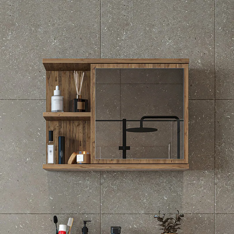 Roomart 4-teiliges Badmöbel-Set ADA, 60 cm, mit Waschbecken und Hochschrank, in 5 Farben