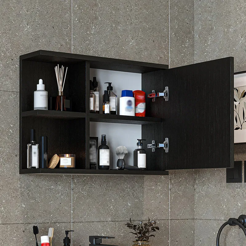 Roomart 4-teiliges Badmöbel-Set ADA, 60 cm, mit Waschbecken und Hochschrank, in 5 Farben