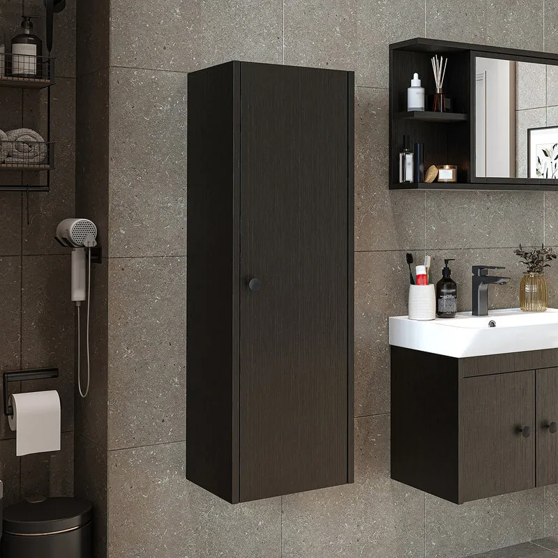 Roomart 4-teiliges Badmöbel-Set ADA, 60 cm, mit Waschbecken und Hochschrank, in 5 Farben