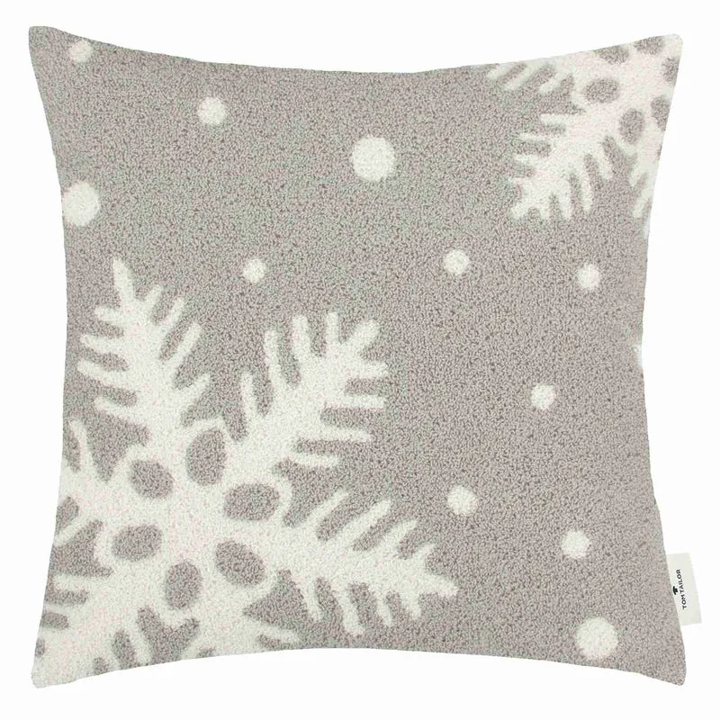 Zierkissenhülle Winter Flake • Schneeflockenmotiv • 45x45 cm