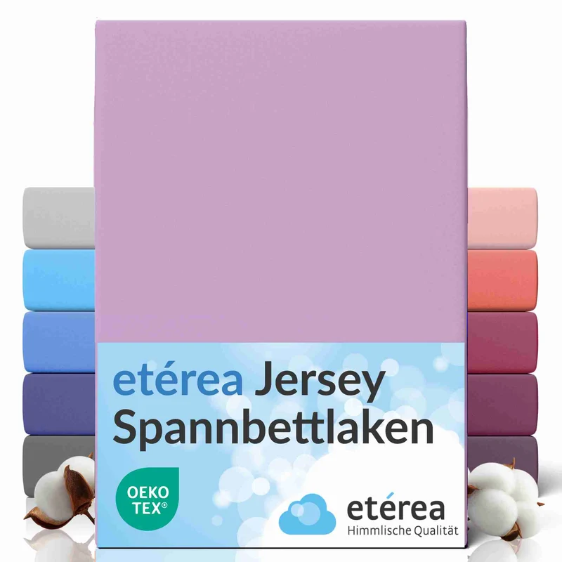 VBD-1 etérea Comfort Jersey Spannbettlaken